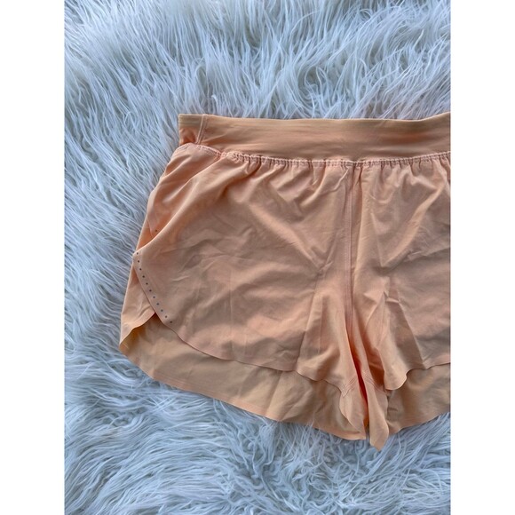 Lululemon Fast and Free High-Rise Classic-Fit Split Short 3" Rock Melon Large - Picture 4 of 11